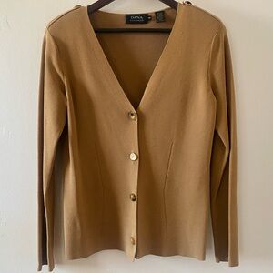 VINTAGE SMOOTH KNIT TAILORED CARDIGAN